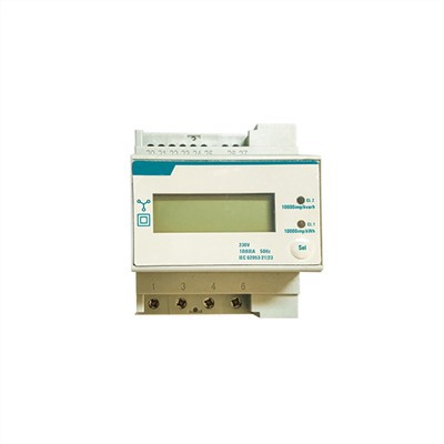 Bir fazali Smart Meter DIN Rail